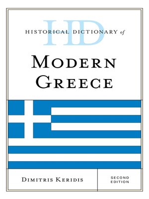 cover image of Historical Dictionary of Modern Greece